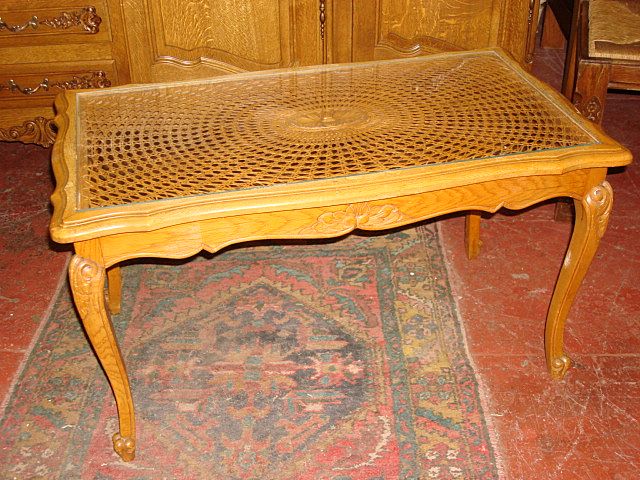 Hand Carved Country French Coffee Table Hand Carved Country French Coffee Table