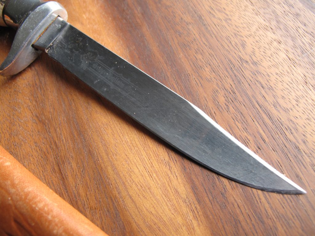 Very nice Vintage Solingen Widdeg Super Hollow Ground Hunting Knife Very nice Vintage Solingen Widdeg Super Hollow Ground Hunting Knife