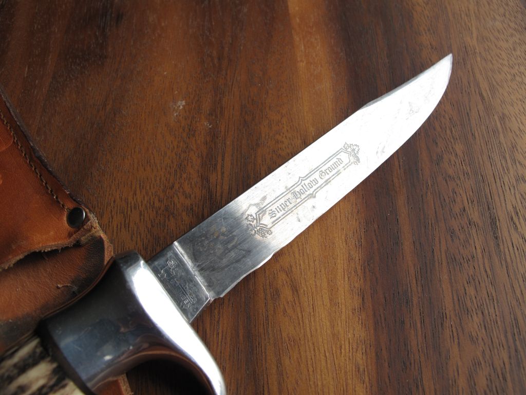 Very nice Vintage Solingen Widdeg Super Hollow Ground Hunting Knife Very nice Vintage Solingen Widdeg Super Hollow Ground Hunting Knife