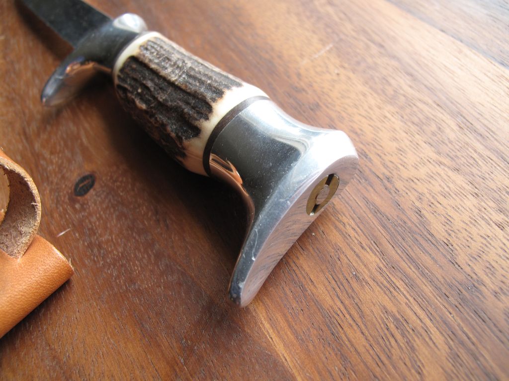 Very nice Vintage Solingen Widdeg Super Hollow Ground Hunting Knife Very nice Vintage Solingen Widdeg Super Hollow Ground Hunting Knife