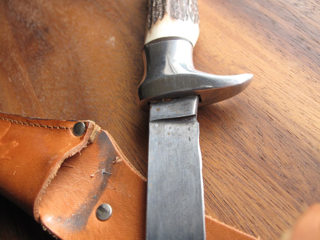 Very nice Vintage Solingen Widdeg Super Hollow Ground Hunting Knife Very nice Vintage Solingen Widdeg Super Hollow Ground Hunting Knife