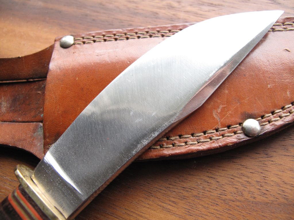 Very Fine German Solingen Made Utica Knife and Razor Co. Hunting Knife Very Fine German Solingen Made Utica Knife and Razor Co. Hunting Knife
