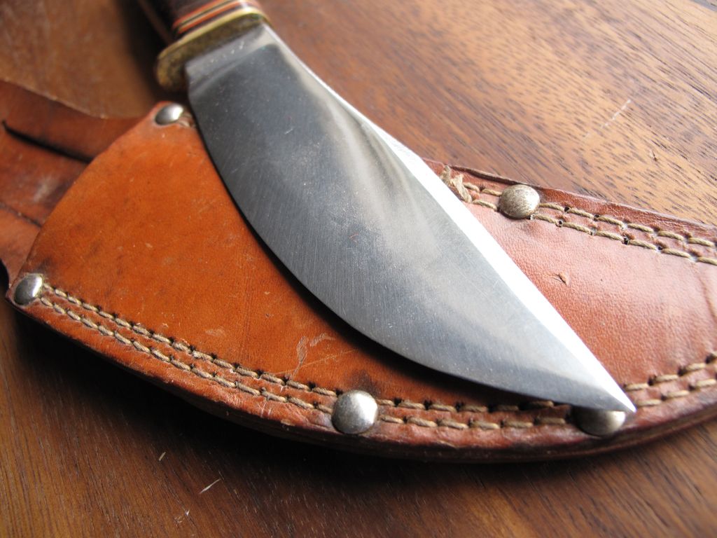 Very Fine German Solingen Made Utica Knife and Razor Co. Hunting Knife Very Fine German Solingen Made Utica Knife and Razor Co. Hunting Knife