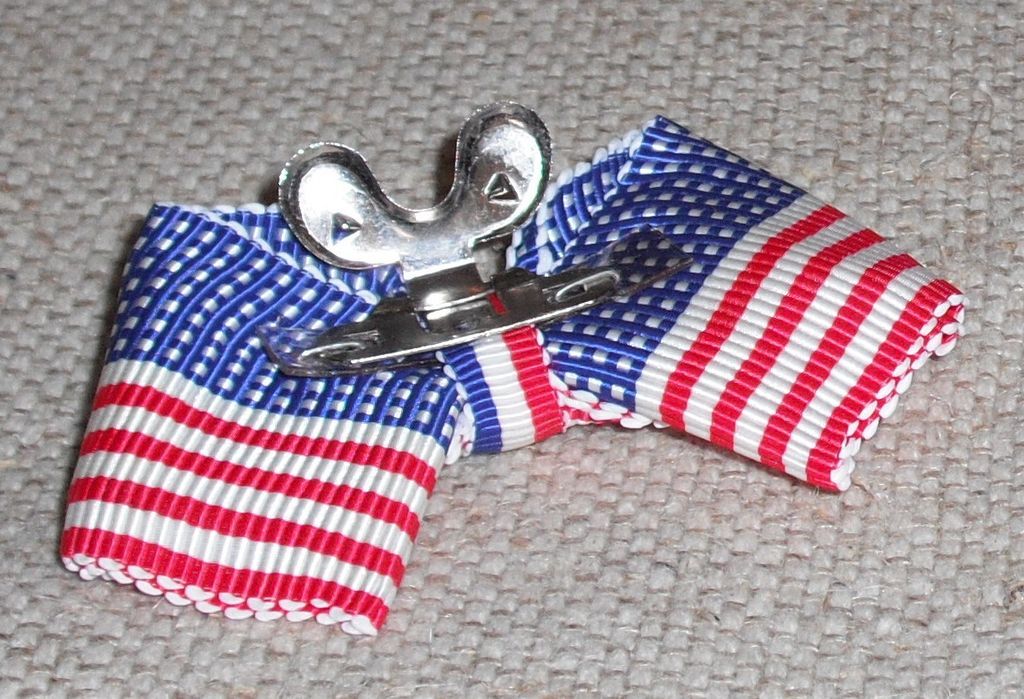 MUSI Flag - Patriotic Shoe Clip MUSI Flag - Patriotic Shoe Clip