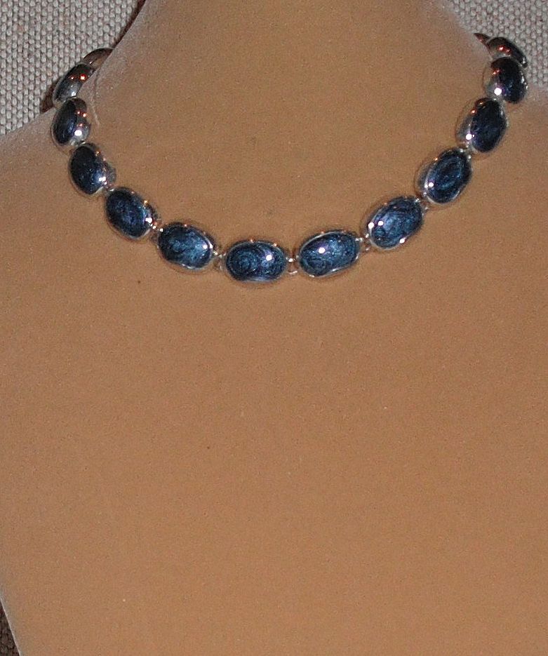Blue Necklace by Jennifer Moore Blue Necklace by Jennifer Moore