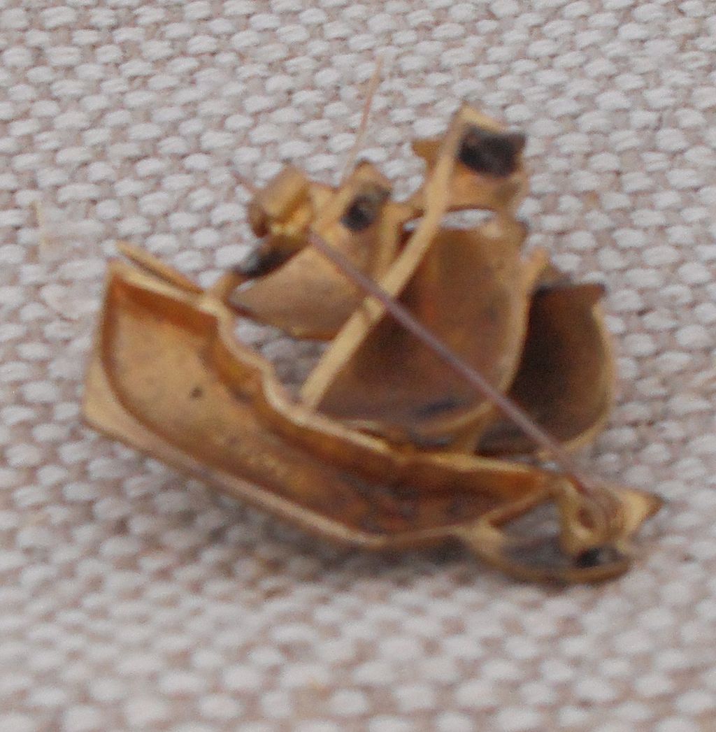 Vintage Damascene Pin Vintage Damascene Pin