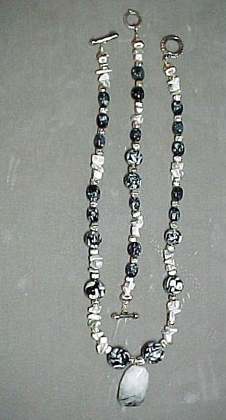 Black and White Parure Black and White Parure