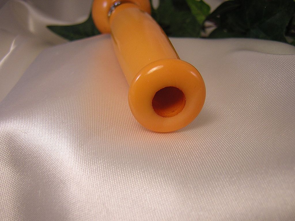 Art Deco Bakelite Butterscotch Umbrella or Cane Handle Art Deco Bakelite Butterscotch Umbrella or Cane Handle