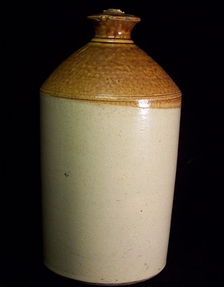 Vintage Stoneware Crock Jug / Bottle- Shelton & Sons Bedford Vintage Stoneware Crock Jug / Bottle- Shelton & Sons Bedford