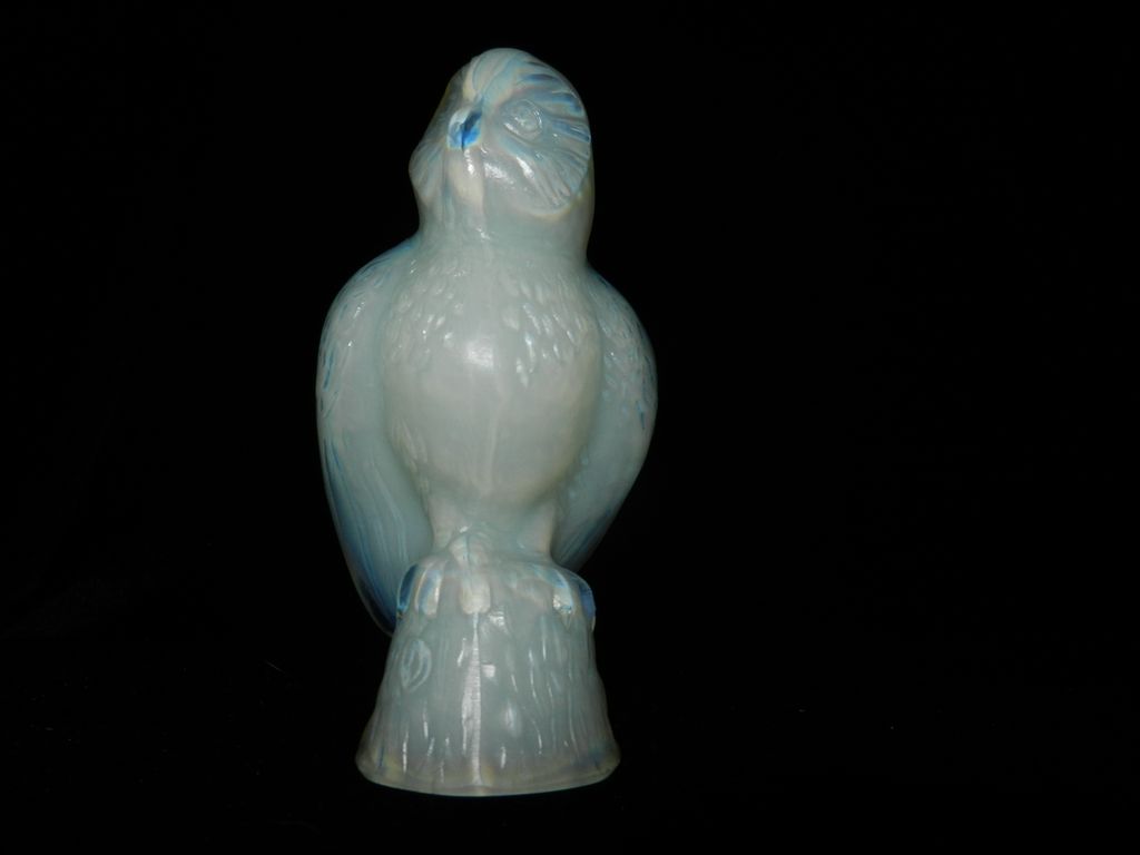 Vintage Signed Sabino Hibou Owl –Opalescent Glass France Vintage Signed Sabino Hibou Owl –Opalescent Glass France