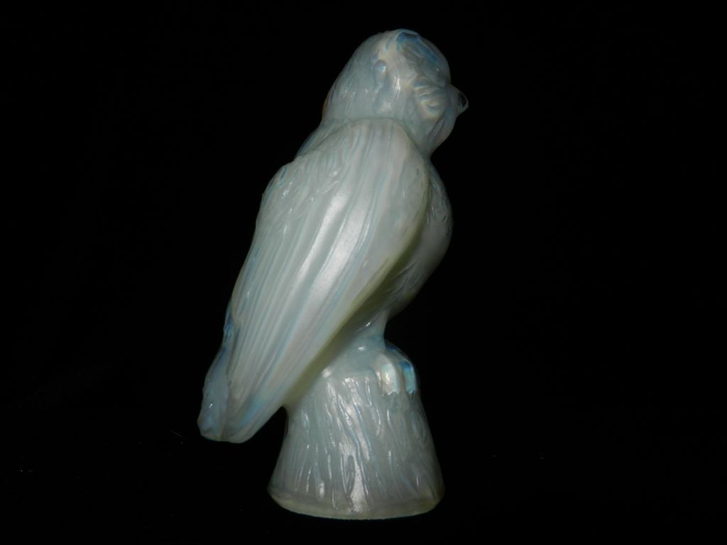 Vintage Signed Sabino Hibou Owl –Opalescent Glass France Vintage Signed Sabino Hibou Owl –Opalescent Glass France