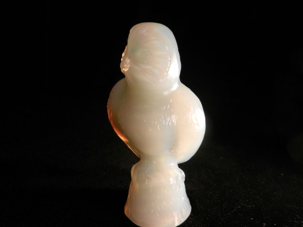 Vintage Signed Sabino Hibou Owl –Opalescent Glass France Vintage Signed Sabino Hibou Owl –Opalescent Glass France