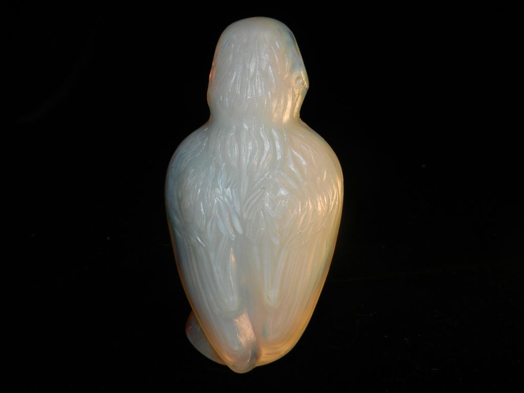 Vintage Signed Sabino Hibou Owl –Opalescent Glass France Vintage Signed Sabino Hibou Owl –Opalescent Glass France