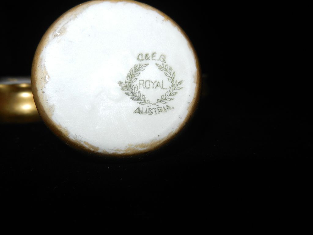 Vintage O&EG Royal Austria Salt Cellars Vintage O&EG Royal Austria Salt Cellars