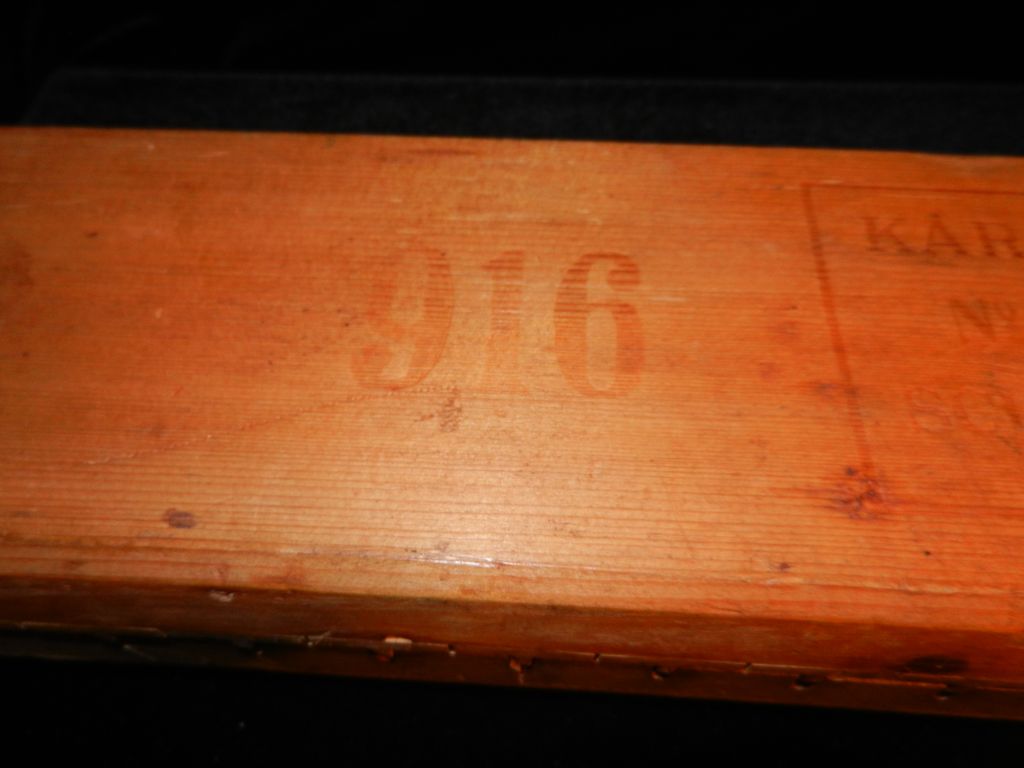 Vintage Karl Hart Wooden German Cigar Mold or Press number 916 Vintage Karl Hart Wooden German Cigar Mold or Press number 916
