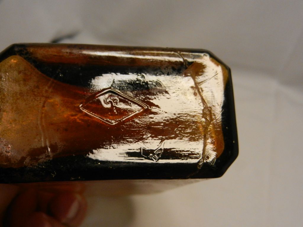 Vintage Embossed Amber Watkins Cork Top Extract or Medicine Bottle Vintage Embossed Amber Watkins Cork Top Extract or Medicine Bottle