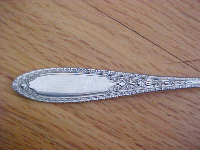 1928 Rogers Oneida Silverplate 8 Iced Tea Spoons-Ramona-Lakewood-Brentwood Pattern 1928 Rogers Oneida Silverplate 8 Iced Tea Spoons-Ramona-Lakewood-Brentwood Pattern