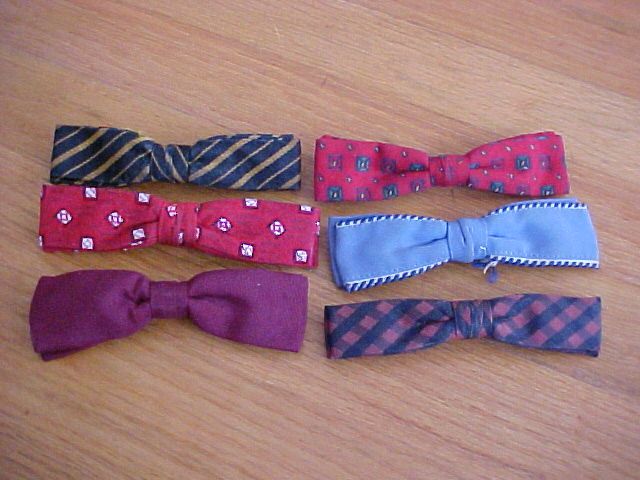 Men's Vintage Clip On Bow Ties - Hart, Ormond, Royal, Best -Accessories Men's Vintage Clip On Bow Ties - Hart, Ormond, Royal, Best -Accessories