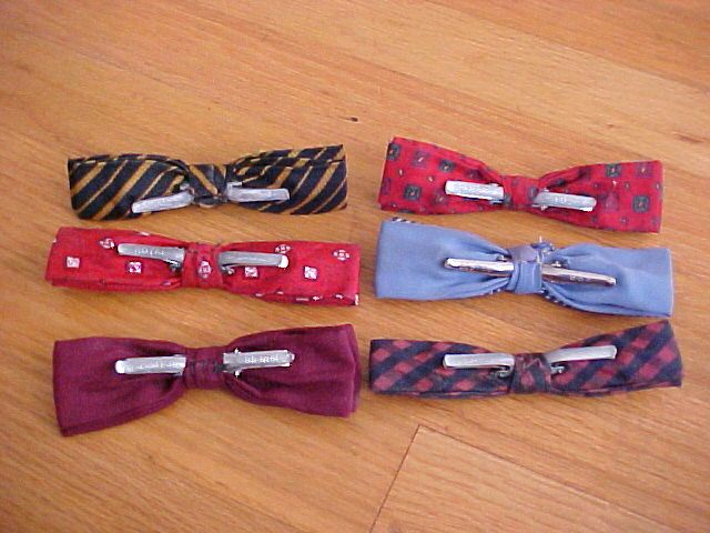 Men's Vintage Clip On Bow Ties - Hart, Ormond, Royal, Best -Accessories Men's Vintage Clip On Bow Ties - Hart, Ormond, Royal, Best -Accessories