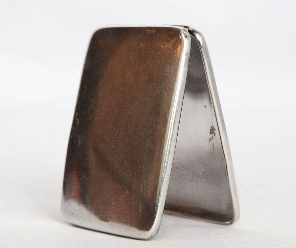 Sterling Silver Match Safe Hallmarked Foster & Bailey Inscribed "a Mon Cher de Chere" Sterling Silver Match Safe Hallmarked Foster & Bailey Inscribed "a Mon Cher de Chere"