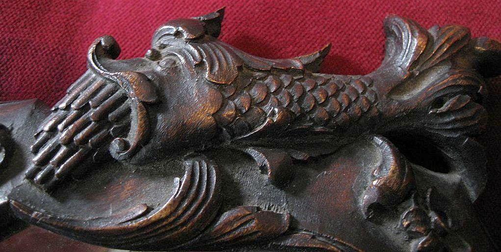 Exquisite Wooden Carved Victorian Hand Mirror Circa 1880 Exquisite Wooden Carved Victorian Hand Mirror Circa 1880
