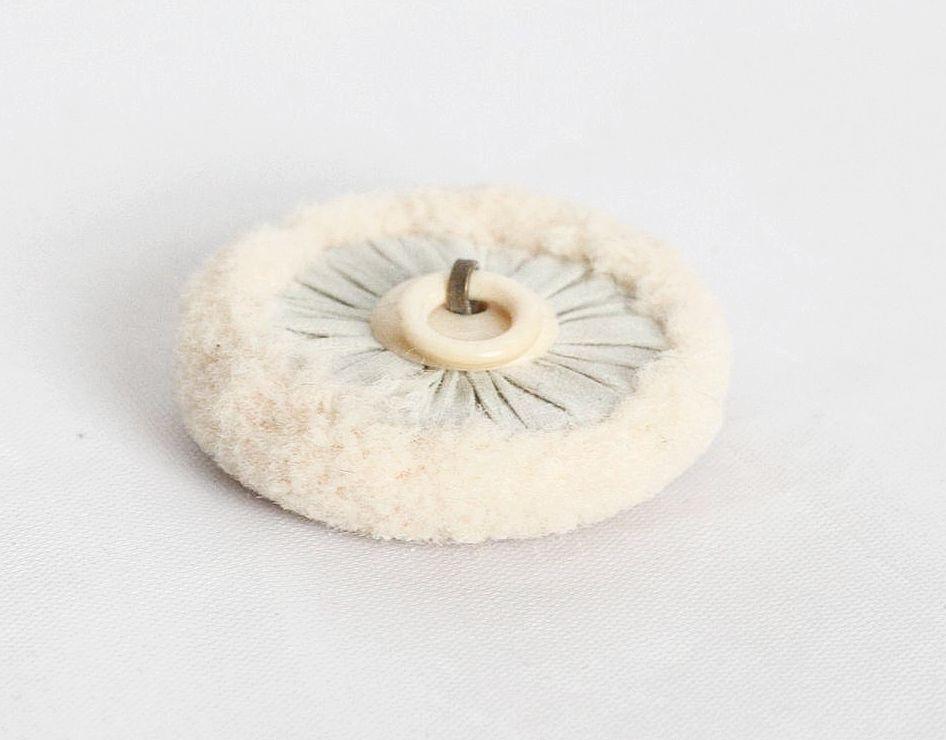 Small Sterling Silver Victorian Powder Box With Original Puff Small Sterling Silver Victorian Powder Box With Original Puff