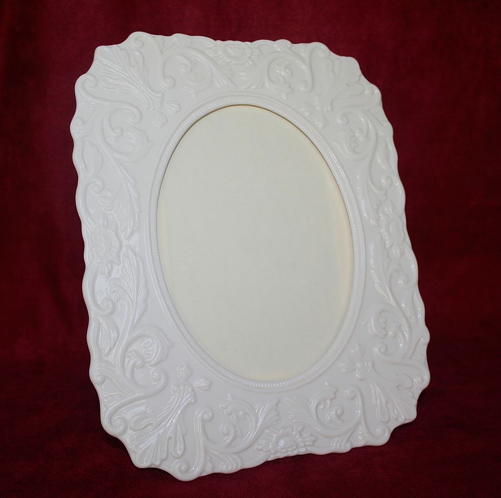 Vintage Lenox Porcelain Picture Frame from nancysfancy on Ruby Lane