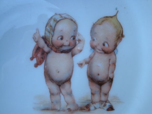 Vintage Kewpie Baby Dish Vintage Kewpie Baby Dish