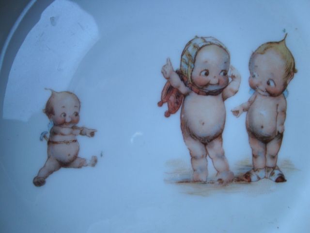 Vintage Kewpie Baby Dish Vintage Kewpie Baby Dish