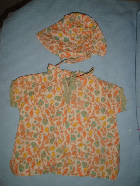 1920's-1930's Dress and Hat for Mama Doll 1920's-1930's Dress and Hat for Mama Doll