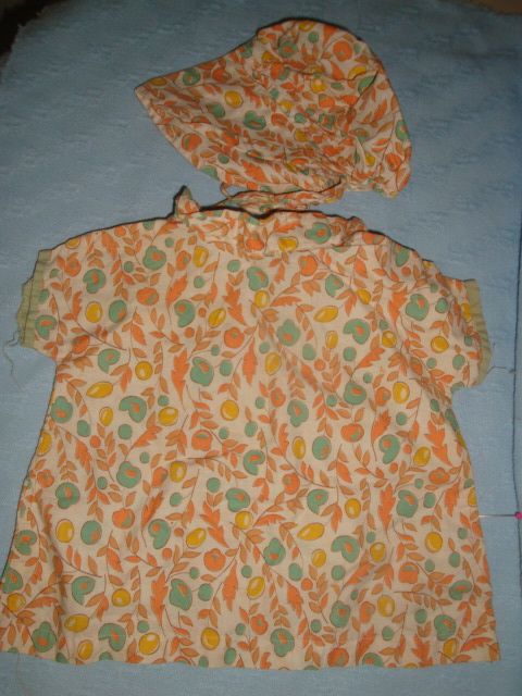 1920's-1930's Dress and Hat for Mama Doll 1920's-1930's Dress and Hat for Mama Doll