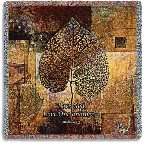Abstract Autumn BW - Lap Square Throw - 64 x 64 Abstract Autumn BW - Lap Square Throw - 64 x 64