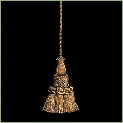 Double Key Chair Tie Earth Tassel Double Key Chair Tie Earth Tassel