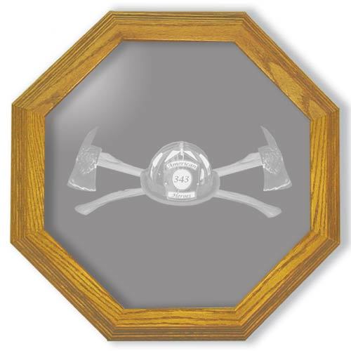 Firefighter Art Octagon Mirrors Axe 343 20" x 20" Firefighter Art Octagon Mirrors Axe 343 20" x 20"