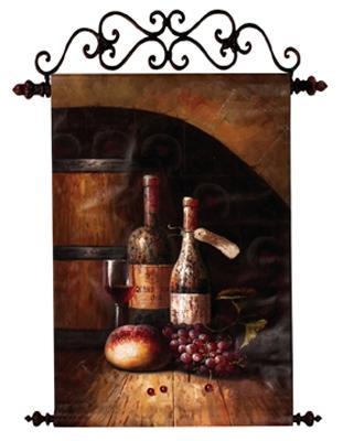Hand Painted Canvas Art - Wine-Making Vineyards Hand Painted Canvas Art - Wine-Making Vineyards