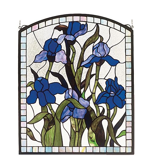 Iris Stained Glass Window Iris Stained Glass Window