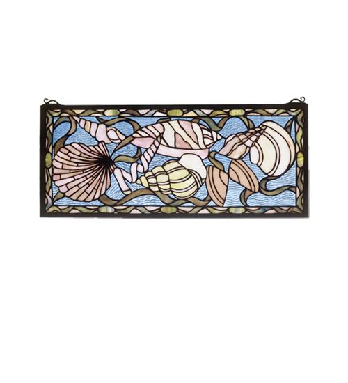 Seashell Stained Glass Window Seashell Stained Glass Window