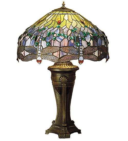 Stained GlassTiffany Style Hanginghead Dragonfly Table Lamp Stained GlassTiffany Style Hanginghead Dragonfly Table Lamp