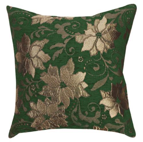Christmas Poinsettia Melody Baylor - Pillow Christmas Poinsettia Melody Baylor - Pillow