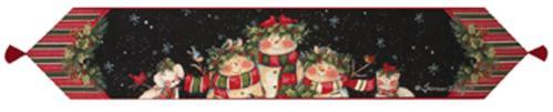 Christmas Snowman Family Table Setting Package Christmas Snowman Family Table Setting Package