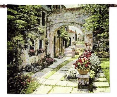 Beljen Mills Masterpiece Tapestry - Villa Morning Beljen Mills Masterpiece Tapestry - Villa Morning