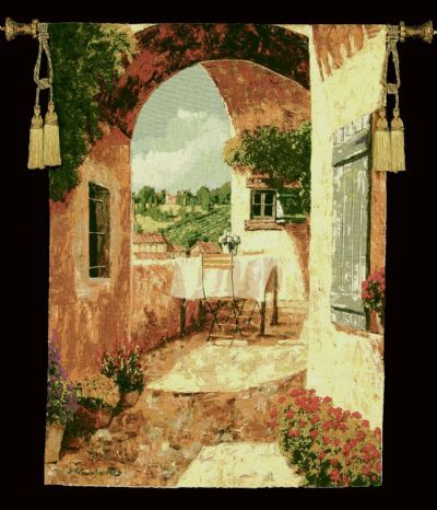Beljen Mills Masterpiece Tapestry - Days of Wine and Roses - 70 x 52 Beljen Mills Masterpiece Tapestry - Days of Wine and Roses - 70 x 52