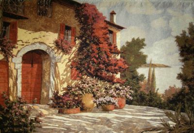 Beljen Mills Masterpiece Tapestry - Bougainvillea Beljen Mills Masterpiece Tapestry - Bougainvillea