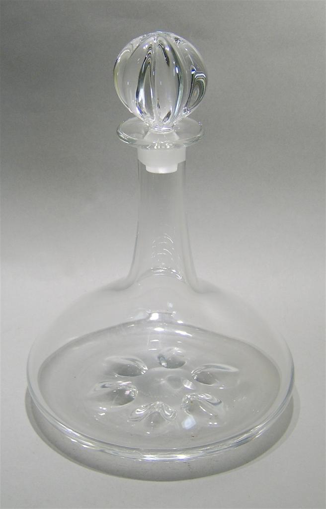 Pair Signed Orrefors Decanters from nhantiquecoop on Ruby Lane