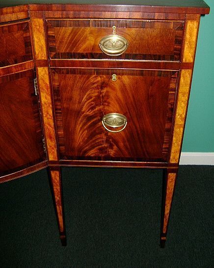 Rhode Island Federal Inlaid Mahogany Sideboard ca. 1790-1815 Rhode Island Federal Inlaid Mahogany Sideboard ca. 1790-1815