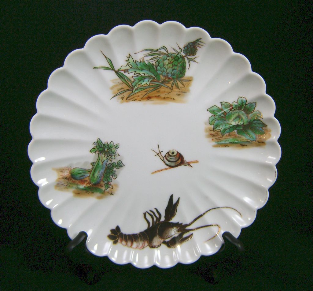 Lewis Strauss & Sons Carlsbad Porcelain Fish Platter & 11 Plates Lewis Strauss & Sons Carlsbad Porcelain Fish Platter & 11 Plates