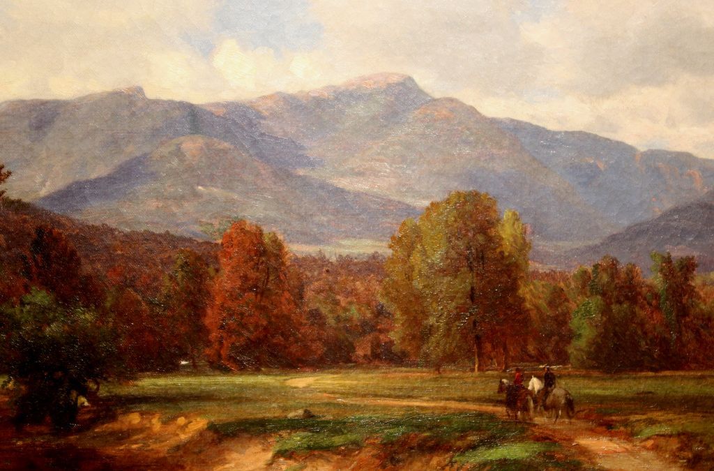 Samuel Lancaster Gerry Oil Painting Landscape Mt. Mansfield from