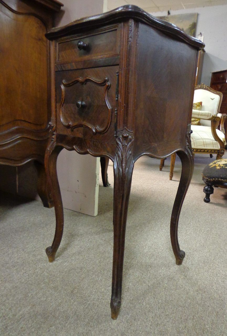 19th Century French Antique Rococo Nightstand 19th Century French Antique Rococo Nightstand