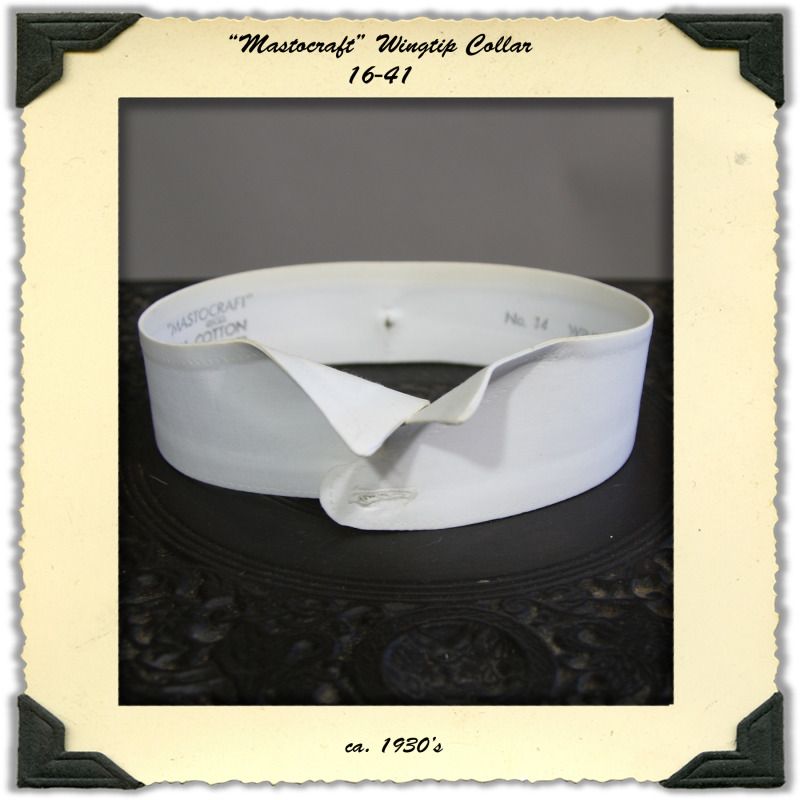 Wing Collar Detachable Stiff Cotton Wing Collar Detachable Stiff Cotton