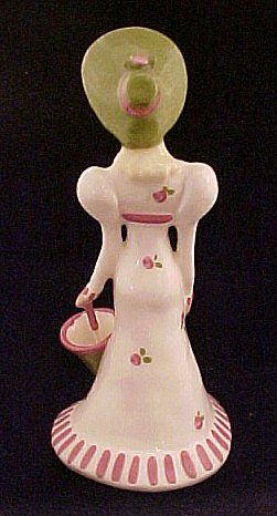 Vintage California Pottery Yona Lady Figurine Vintage California Pottery Yona Lady Figurine